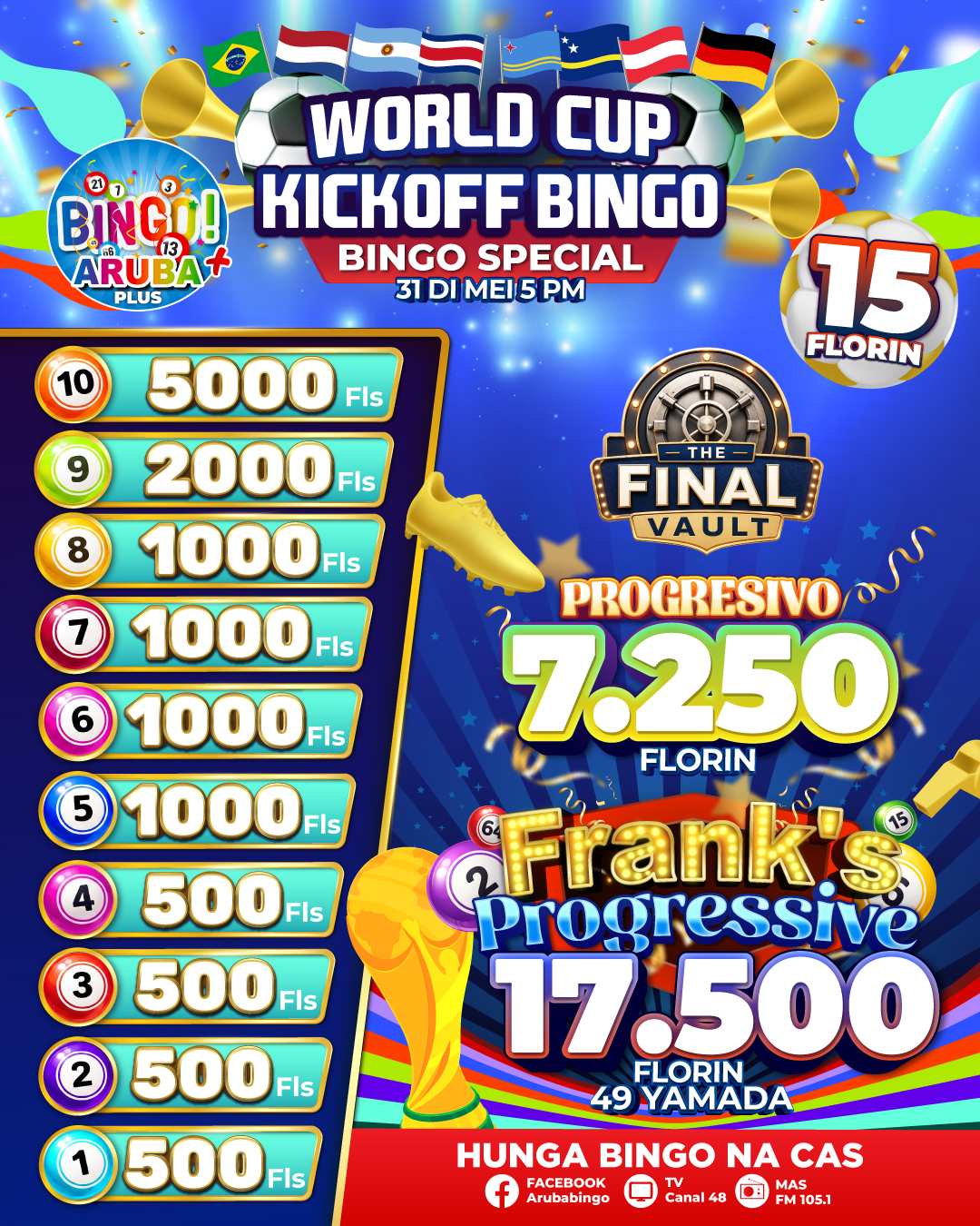 Bingo Aruba advertisement